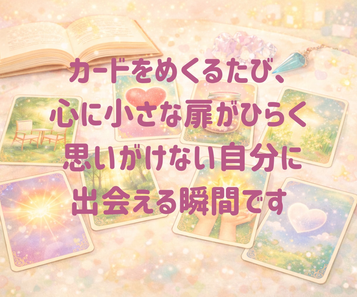自己対話セッション✨心の整理をお手伝いします カードと対話で心の声に気づける安心の時間を！ イメージ6