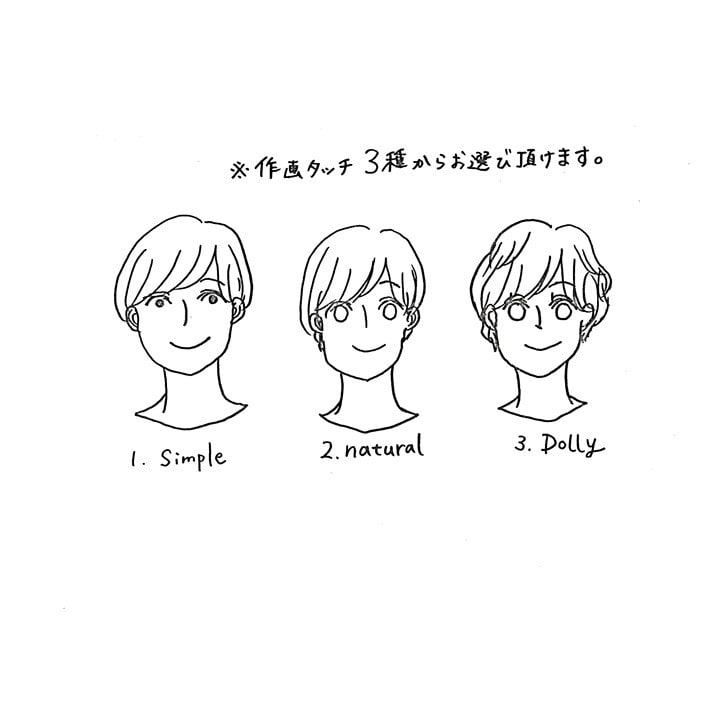 世界にひとつだけのアイコンお描きします お花や植物を用いたふんわりイラストいかがですか？ イメージ2