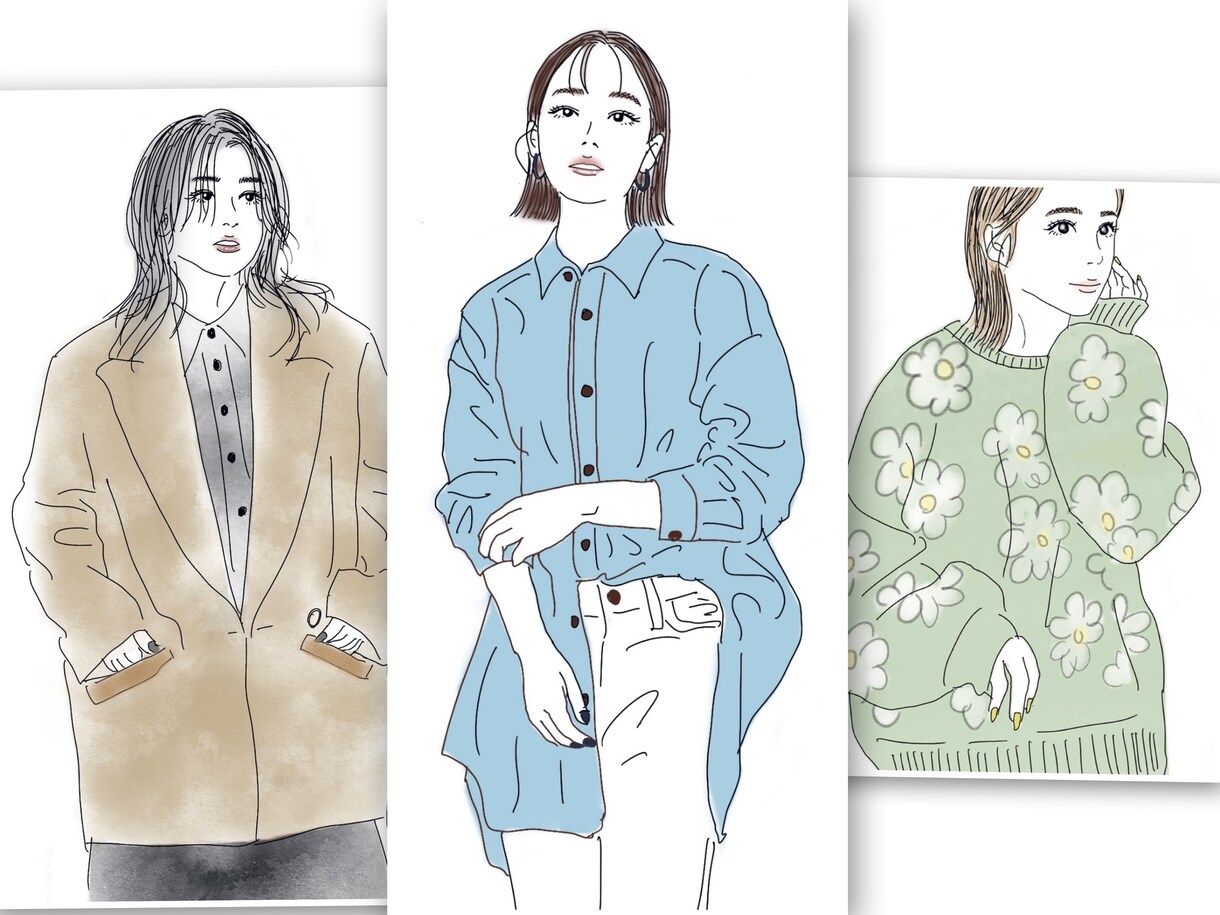写真を元に温かみのある可愛い似顔絵を描きます お気に入りの写真をほっこり可愛いイラストにします♡ イメージ8