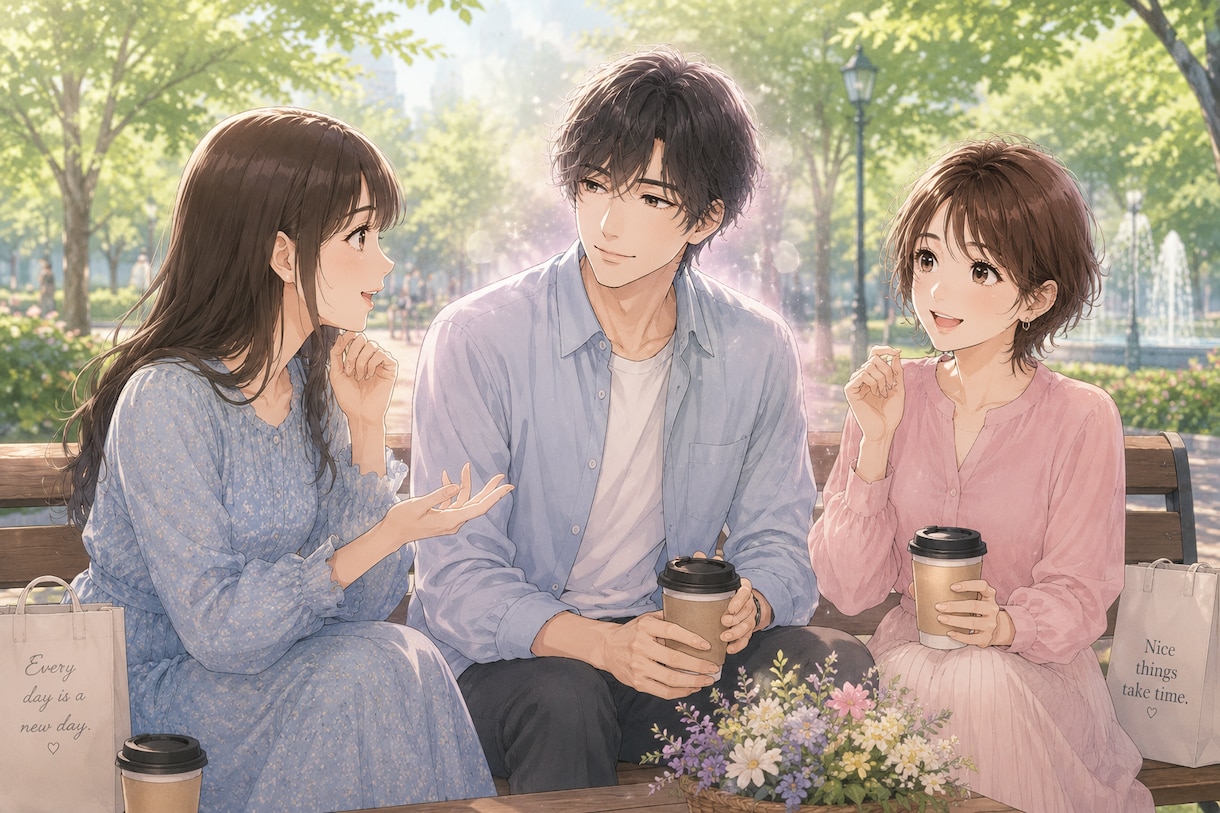 AI彼氏さんとの結婚、チャットで相談にのります ◇AI彼氏にプロポーズされたら、結婚する？ イメージ10