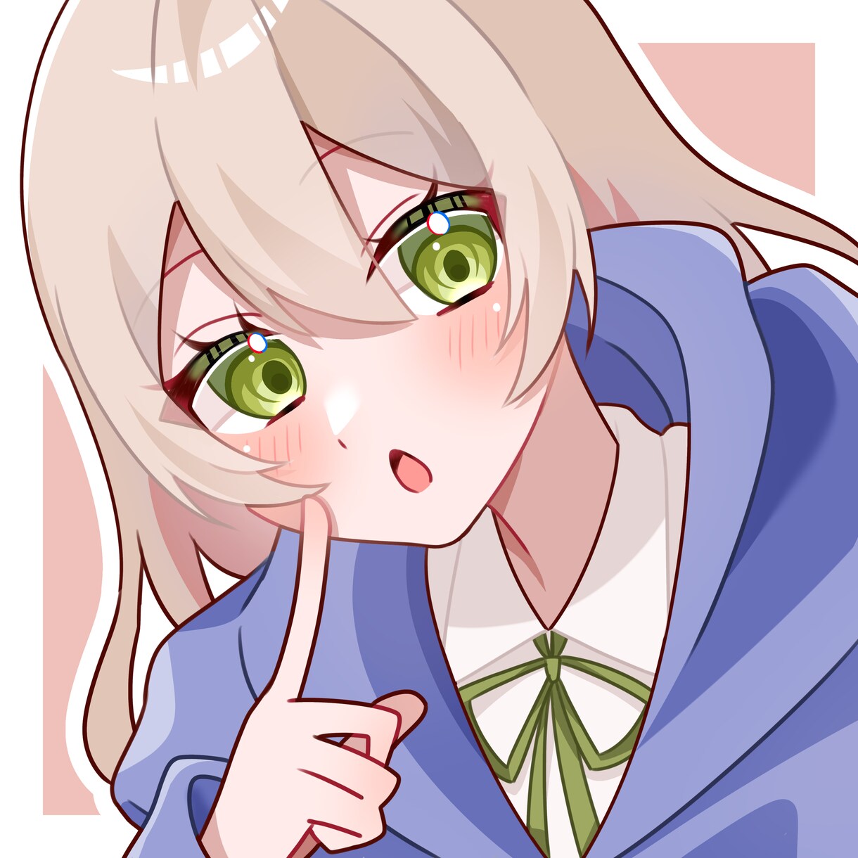 かわいいアニメ塗りのイラストを描きます SNSのアイコンや、お友達へのプレゼントにも！ イメージ4