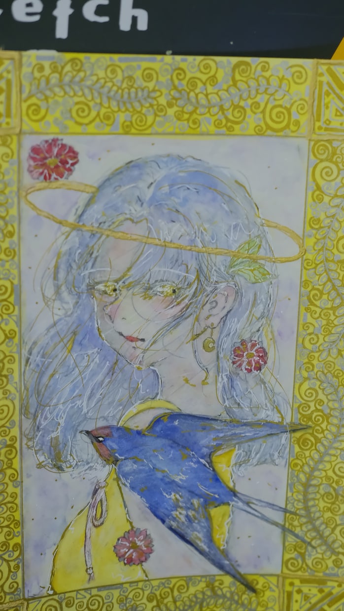 素敵な想いを形にして原画でお届けします 水彩色鉛筆で依頼者様のご希望に沿った作品を提供いたします！ イメージ7