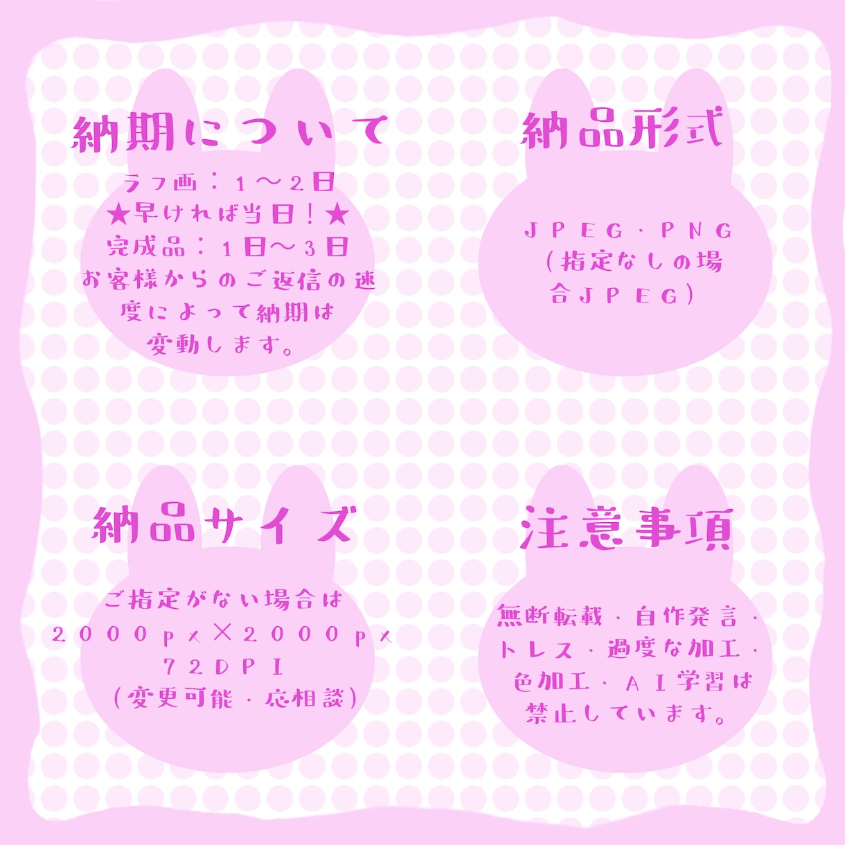 超短時間！ブログで使いやすいアイコンを描きます シンプルで可愛いブログやホームページで使いやすいアイコン！ イメージ7