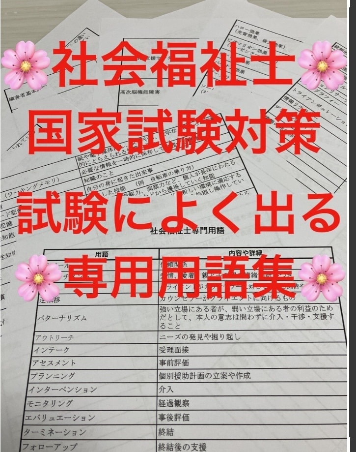 社会福祉士の試験に合格した効率良い勉強方法教えます 効率のいい勉強方法で社会福祉士の国家試験に１発合格しましょう イメージ2