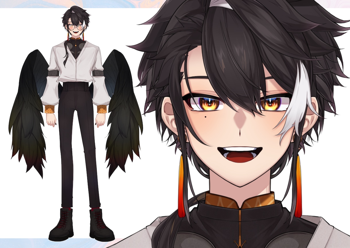全行程おまかせ！ハイクオリティなモデルを制作します 【一貫制作】キャラデザからLive2Dまで、理想の姿を。 イメージ7