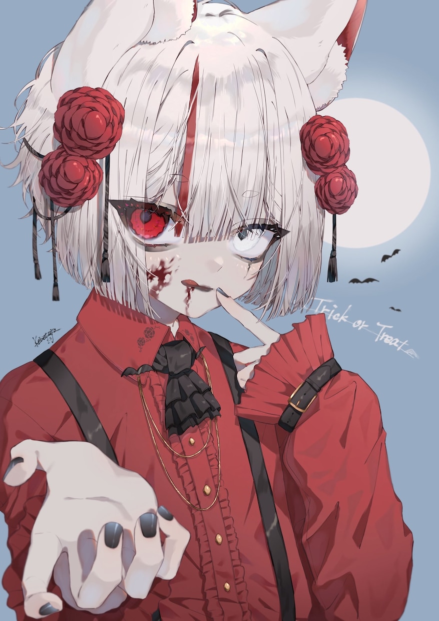 可愛さの中に少し格好良さあるイラストをお描きします ケモ耳,中性的,和風ものなどが得意です イメージ3