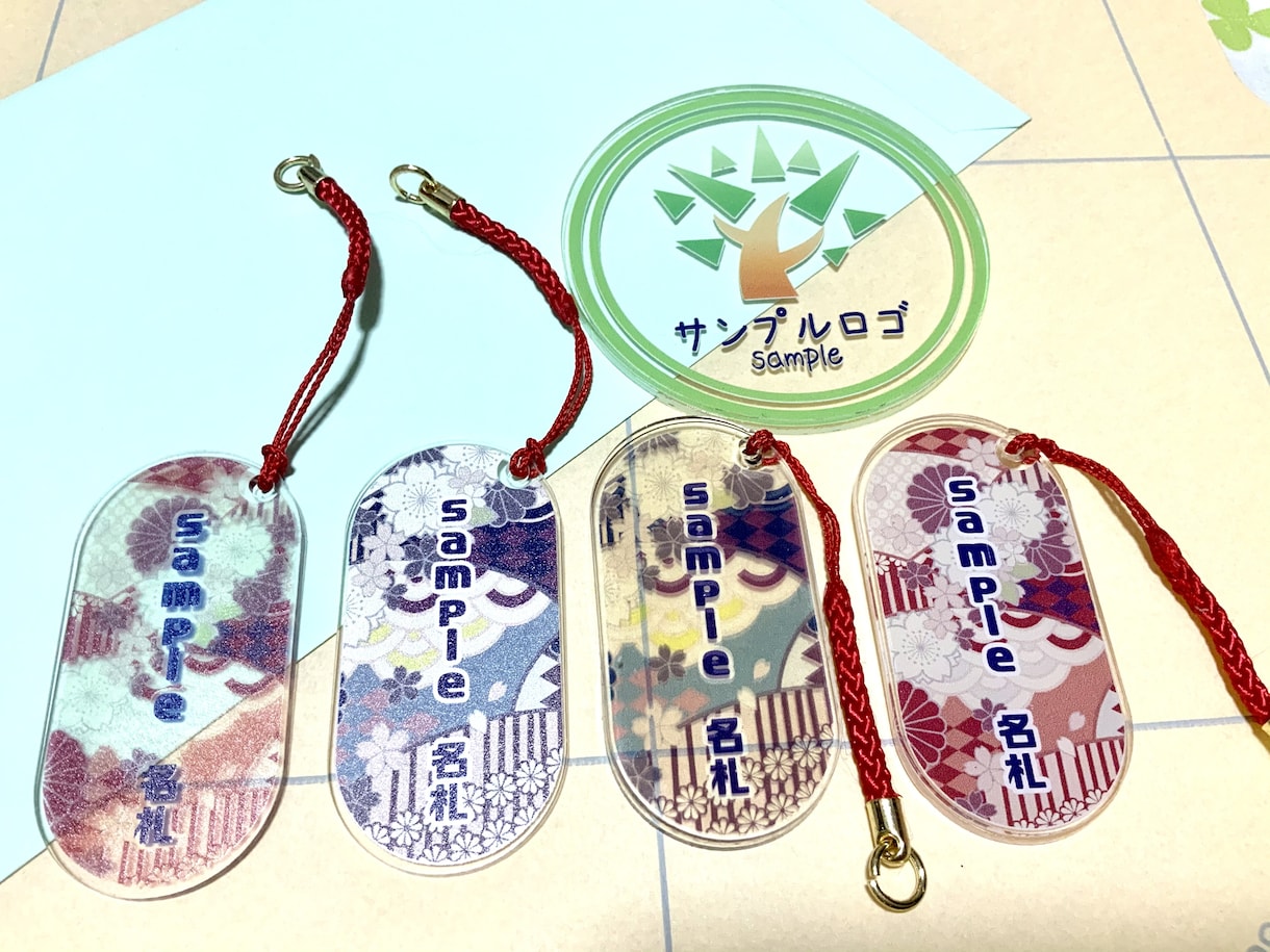 オリジナルのアクリルグッズ作ります 【プレゼント、販促展示品に】キーホルダーやアクリルスタンド イメージ3