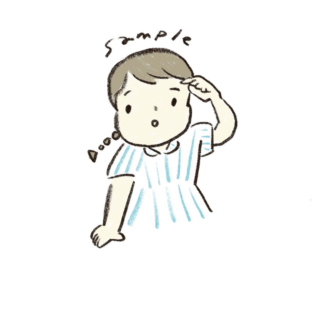 ゆるくてかわいいイラストアイコン作ります snsのアイコンにぴったりのゆるくて可愛いイラスト イメージ2