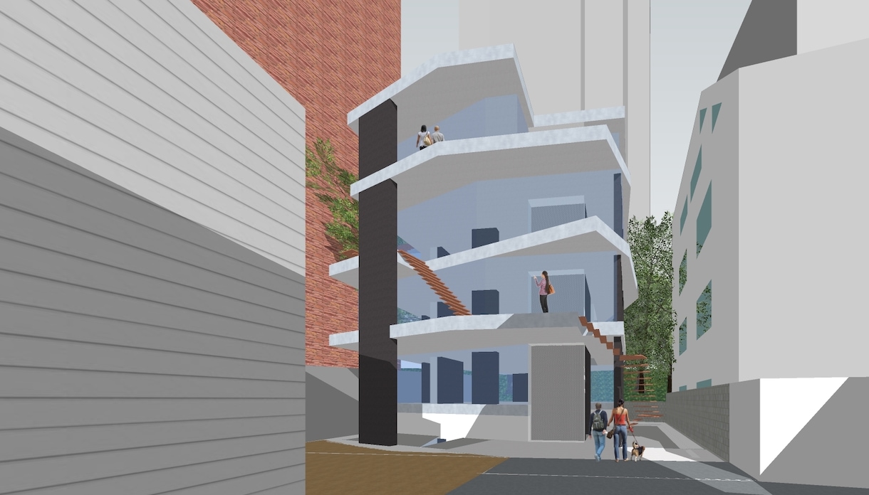 低クオリティ◆建築ラフパース作成します 予算少なめで建築パースが欲しいという方必見！ イメージ2