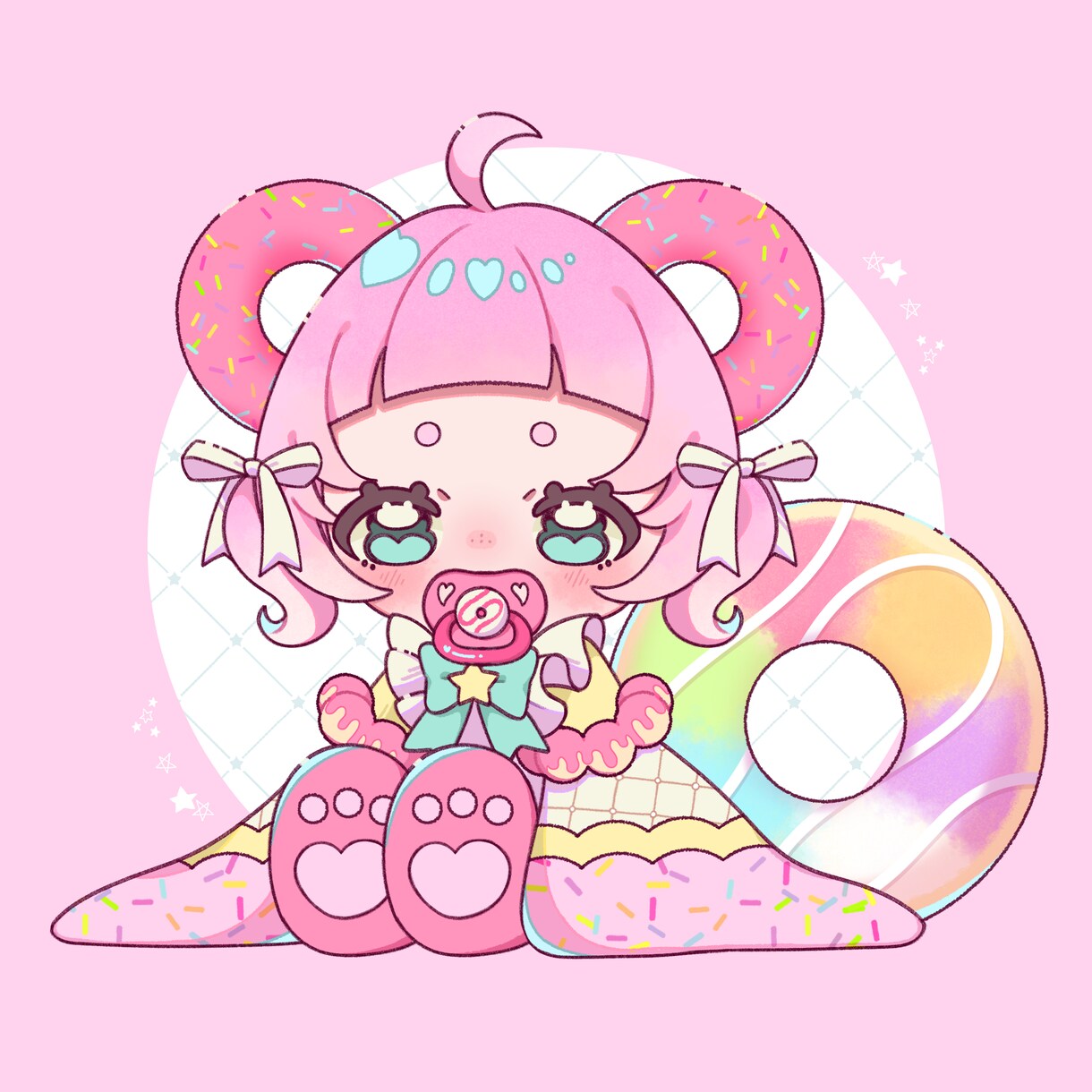 グッズやアイコンに！可愛いSD♡デフォルメ描きます 全身描きます！似顔絵も可能！様々な用途にお使い頂けます○ イメージ7