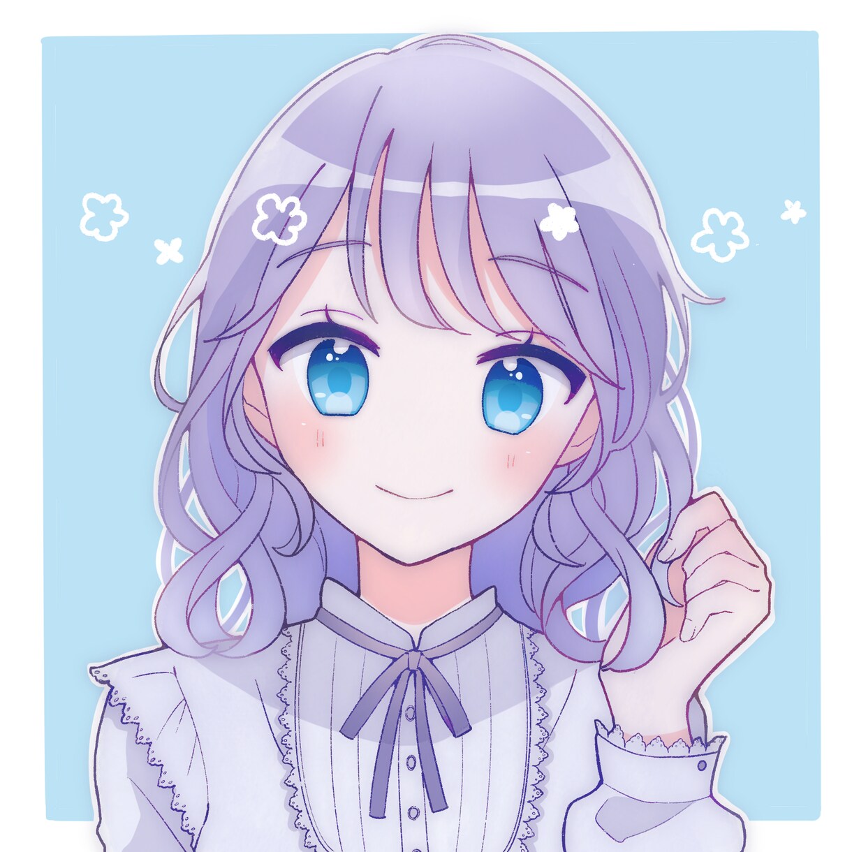 SNSアイコンお描きします かわいいSNSアイコン用のイラストをお描きします！ イメージ1