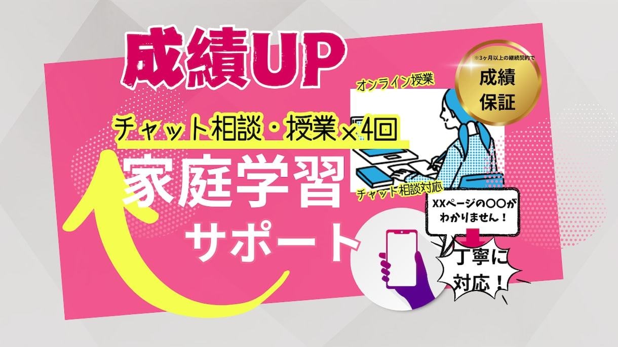 ４回授業＋オーダーメイド問題作成！学習管理します 現役理系青学生の授業/中学～高校数学まで対応可能/高評価 イメージ1