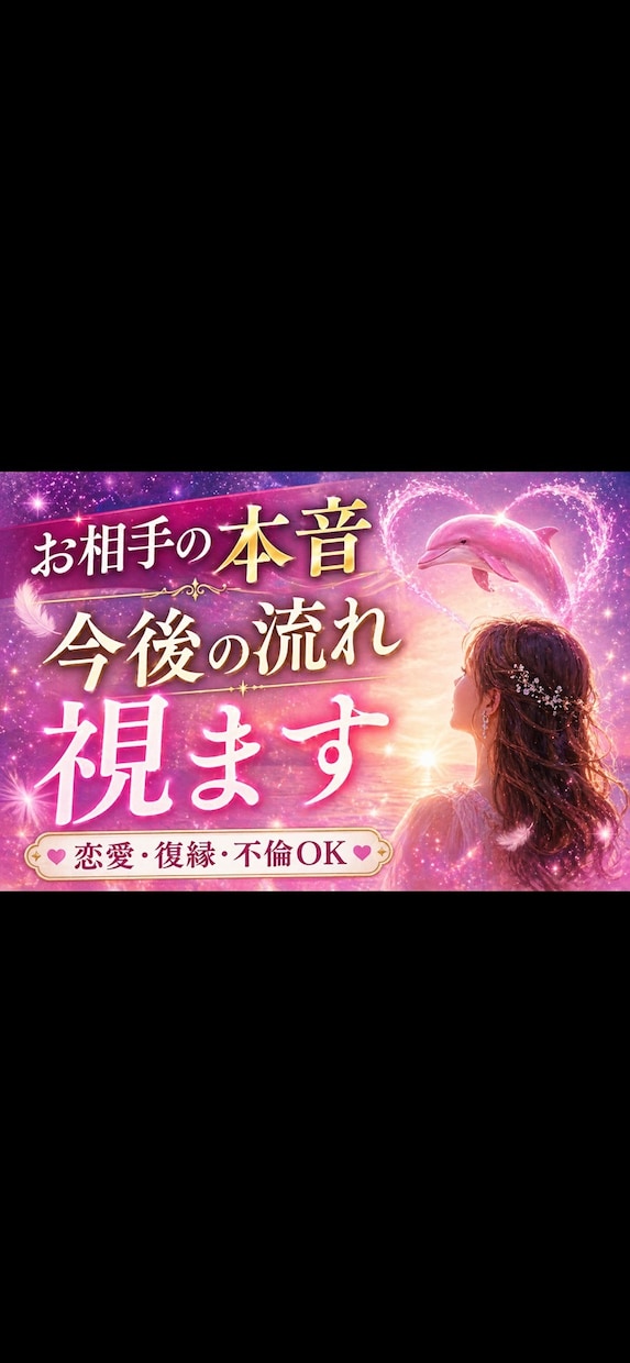 お相手の気持ち気持ちと今後を鑑定します お相手様の気持ちと今後の流れを紐解きます。 イメージ1