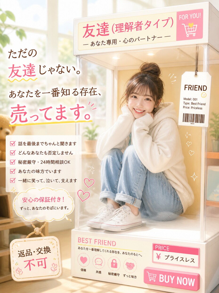 ラリー保証⭐️即レス！会話無制限⭐️となります ♡ひとりで抱えなくていい夜に♡ イメージ1