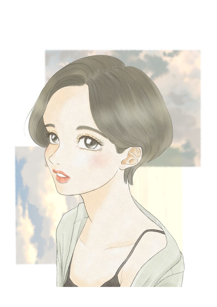 女の子のイラスト描きます おしゃれな女の子のイラストを描きます イメージ1