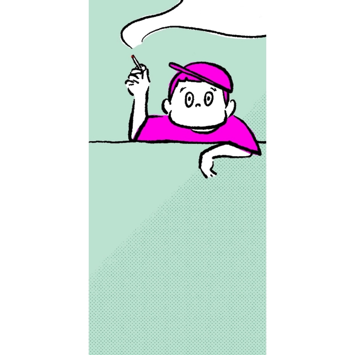 イラスト制作します 待ち受けに使えるスマホサイズのイラストを作成します。 イメージ1