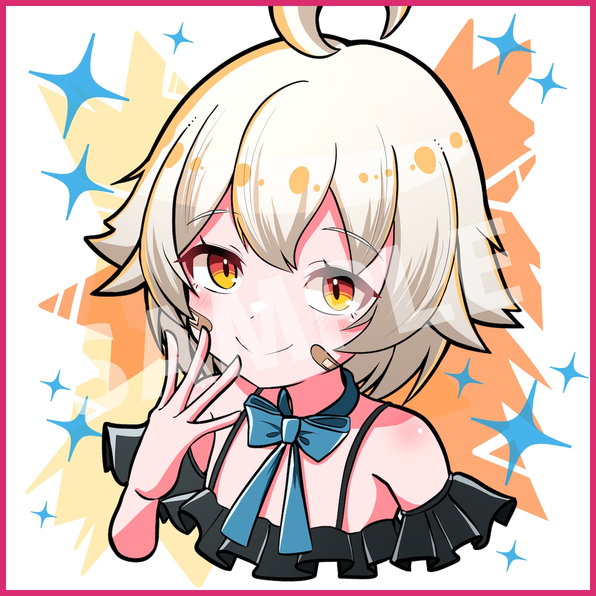 キャラの立ち絵や1枚絵を制作します かわいいイラストなら任せて下さい！！ イメージ4