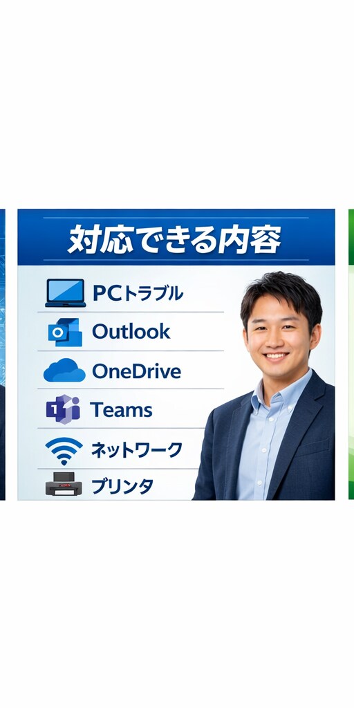 ITトラブル・PCの悩み相談乗ります Microsoft365など ITの困りごとをサポートします イメージ2