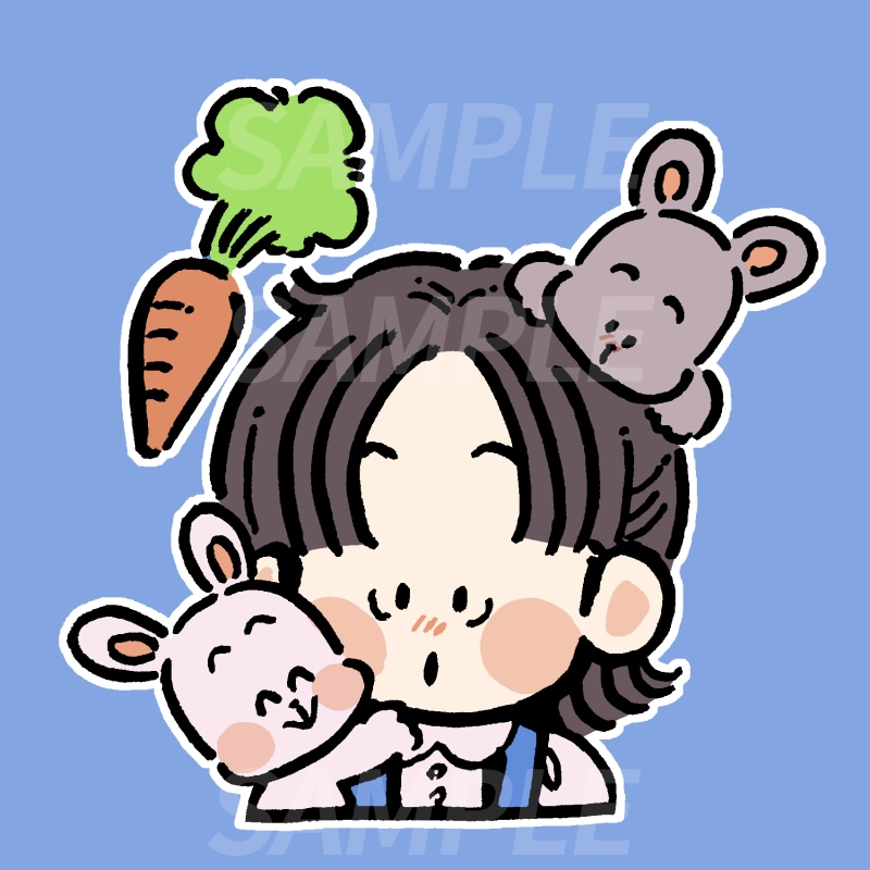 ファンシーでレトロな雰囲気のイラストお描きします 懐かしくて可愛い！目を惹くデフォルメ◎ イメージ1