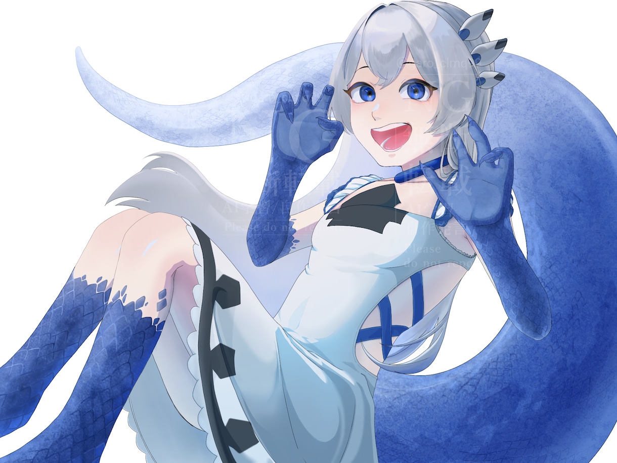 一枚絵、アイコン、オリキャライラストを制作します 貴方のオリキャラを描きたいです！ イメージ1