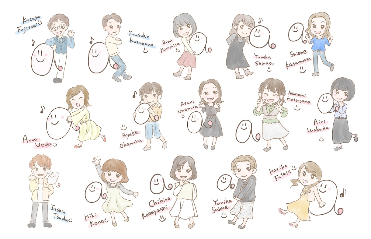 水彩タッチイラストお描きします 優しい雰囲気のオリジナルイラストをお探しの方へ イメージ4