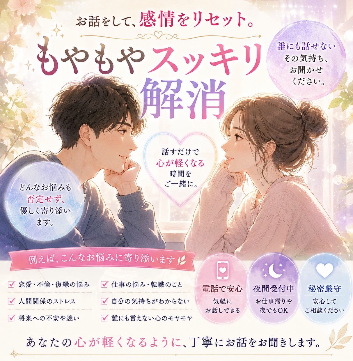 復縁相手の気持ち連絡のタイミングタロットで占います まだ好きを責めない答えを急がない恋愛相談 イメージ3