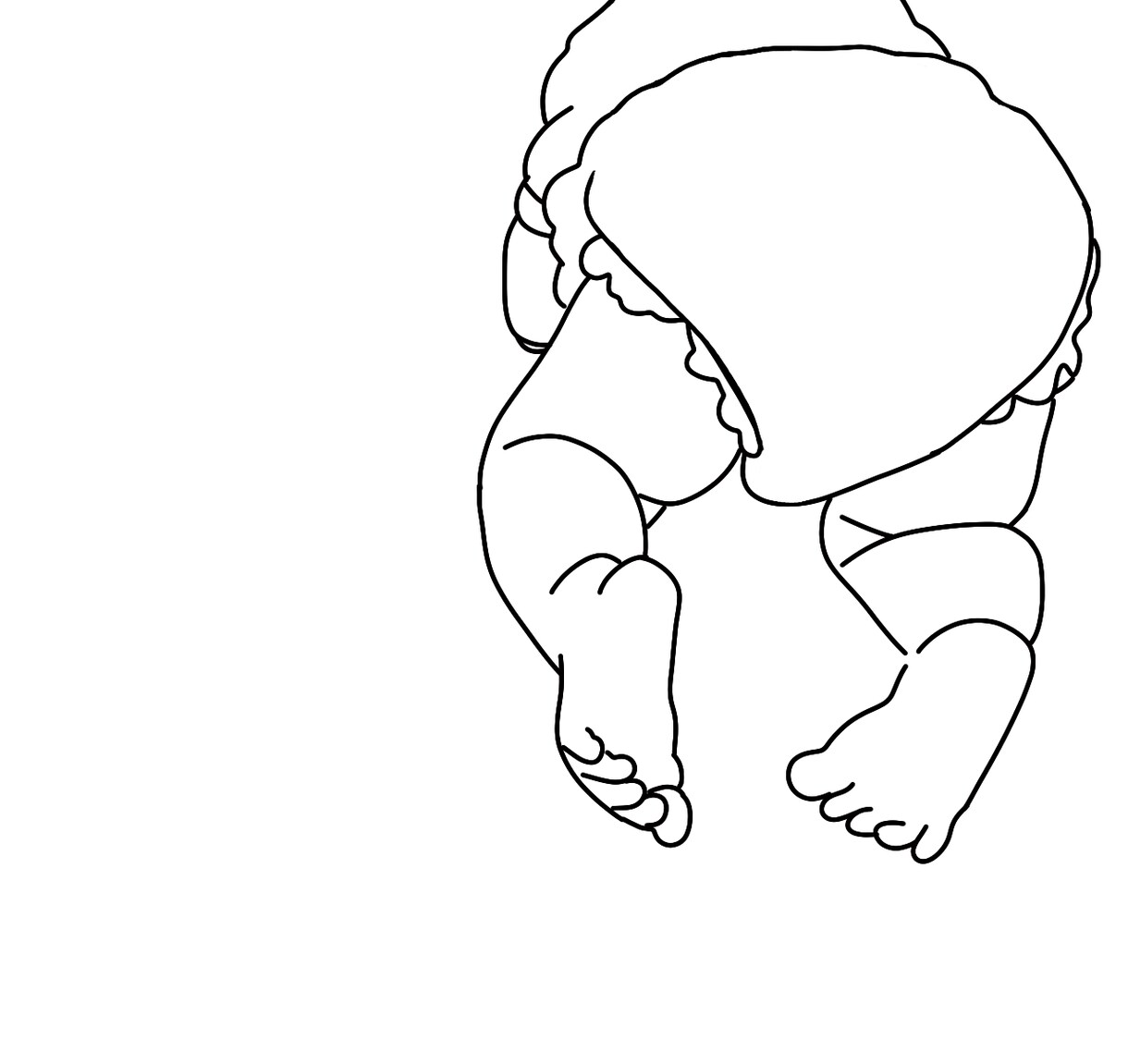 シンプルな線画イラストを描きます お子様の誕生の記念や何気ない日常の写真を残しませんか？ イメージ4