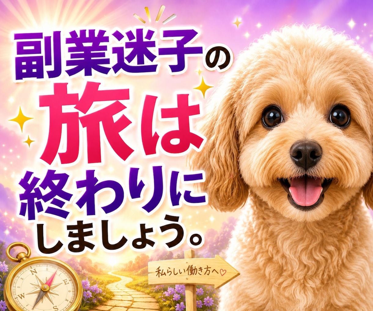 副業初心者さん、あなたに合う在宅ワークを見つけます 性格や経験から「無理なく続ける副業の方向性」を整理します イメージ1