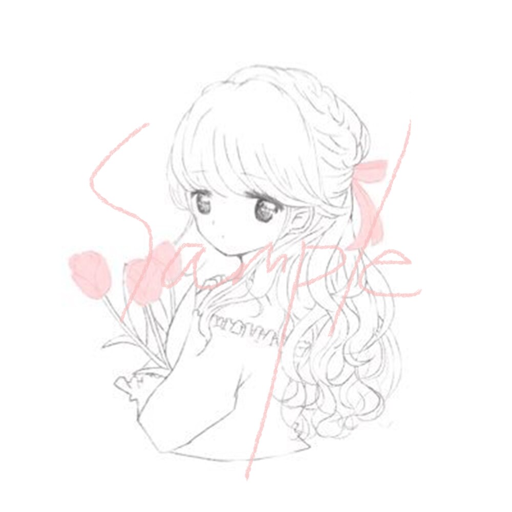 シンプル＊アイコンイラストお描きします モノクロorワンカラー お選びいただけます！修正何度でも◎ イメージ1
