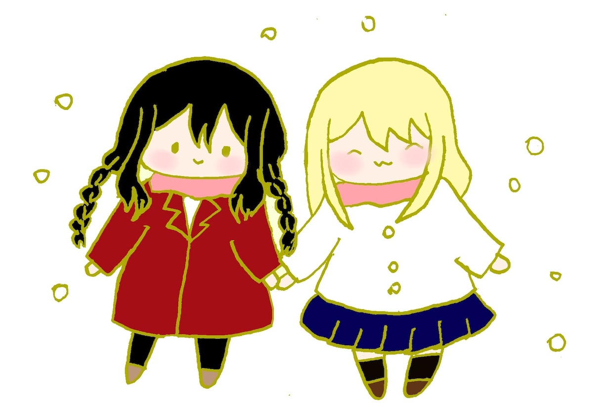 癒される絵本タッチのほんわかイラストを描きます ふんわりと優しくあなたの心に届くあたたかいイラストを描きます イメージ1