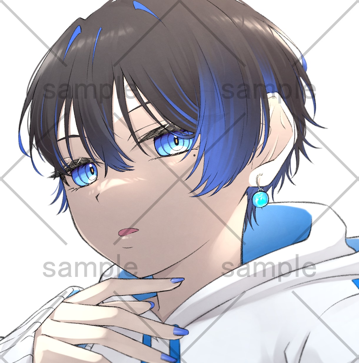 SNSアイコンイラストを制作いたします かっこいい・かわいい・綺麗なイラストをお届します！ イメージ5