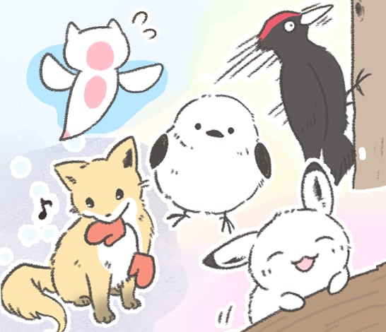 もふ感♪かわいくシンプルな動物・ミニキャラ描きます シンプルながら、可愛い！と満足してもらえる様こだわります！ イメージ1
