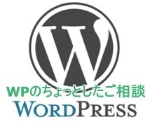 WordPressのちょっとしたお悩み解決します WordPressサイトのカスタマイズやお悩み解決１件から！ イメージ1