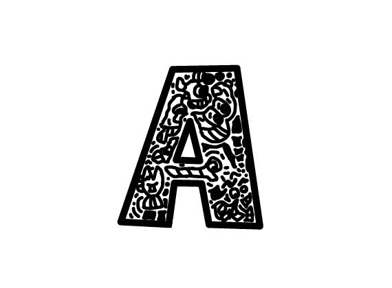 皆様のお名前をアルファベットで書きます 可愛いキャラがいっぱいなのでSNSのアイコンなどにしましょう イメージ2