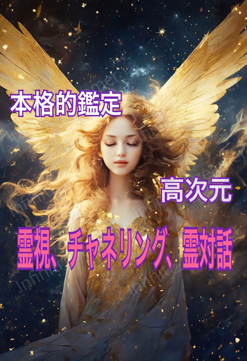 高次元。霊感霊視チャネリングで占います 神、故人、魂対話、アドバイス。お相手の気持ちもお伝えします イメージ1