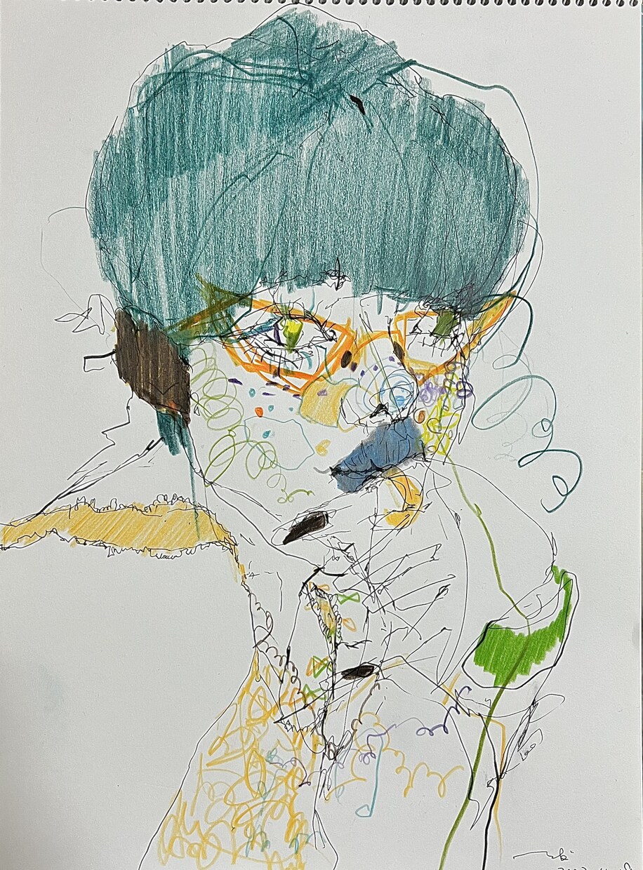手書きで今までにない絵を描きアートを出します ただのデザインじゃないよ~手書きでしか出せないもの イメージ1