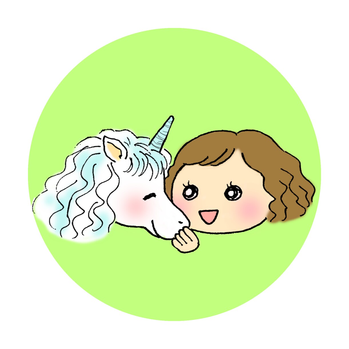 キュートな似顔絵風アイコン描きます 似せることよりもキュートに描くことをメインにしています。 イメージ6