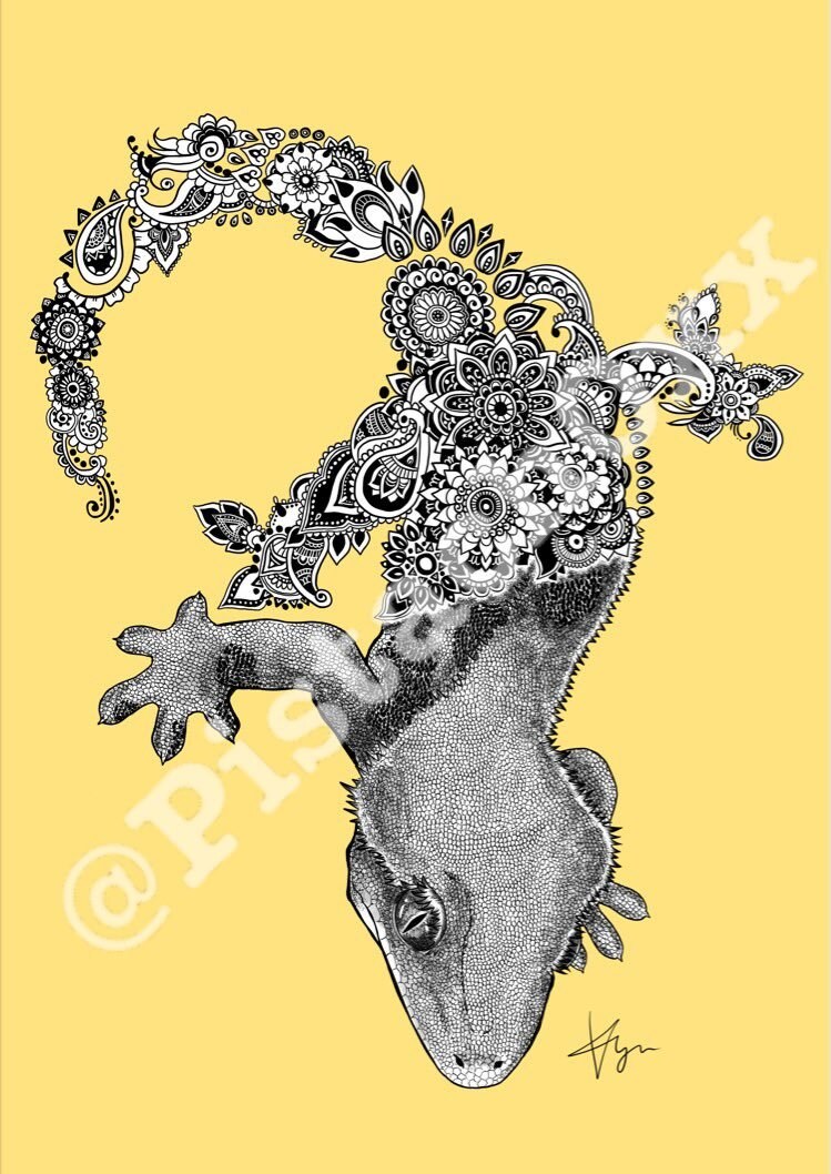 爬虫類・生き物イラスト作成します 爬虫類グッズ、爬虫類イベントのフライヤー作成等 イメージ6