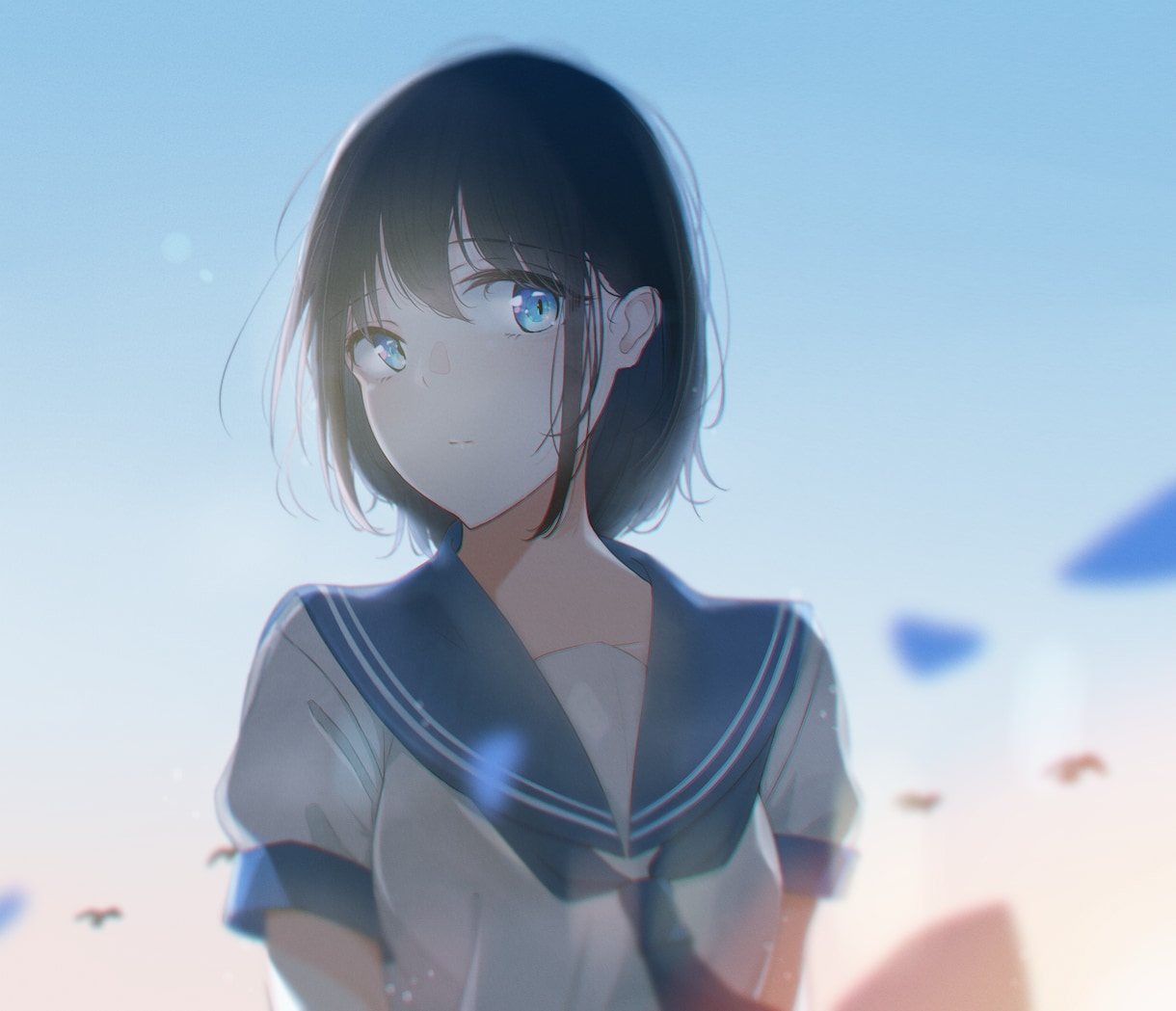 雰囲気のある女の子のイラストを描きます 同人作品や書籍、PVなど幅広く対応！ イメージ1