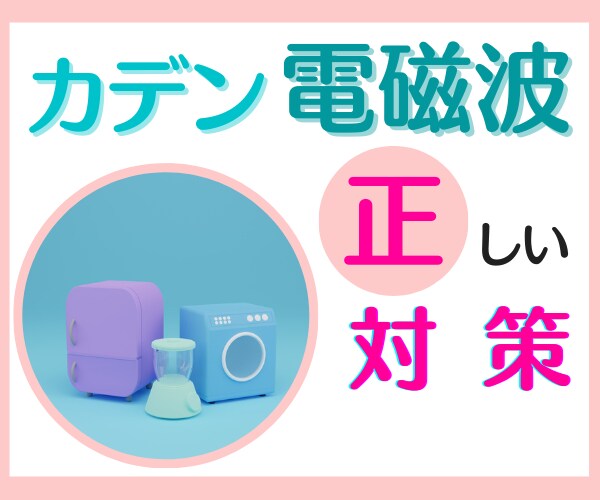 カデンの電磁波をしっかり下げる極意を伝授します 動画でわかる＆サポート付き☆残り4名様価格☆ イメージ1