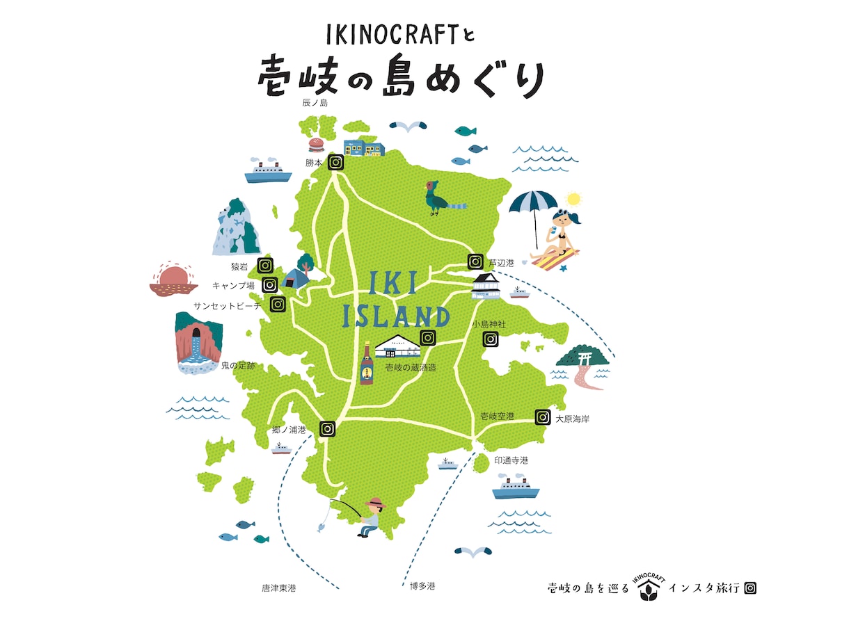 実績多数！イラストマップ・施設案内図作成します 地域・店舗の魅力をより伝えたい方におすすめです イメージ3