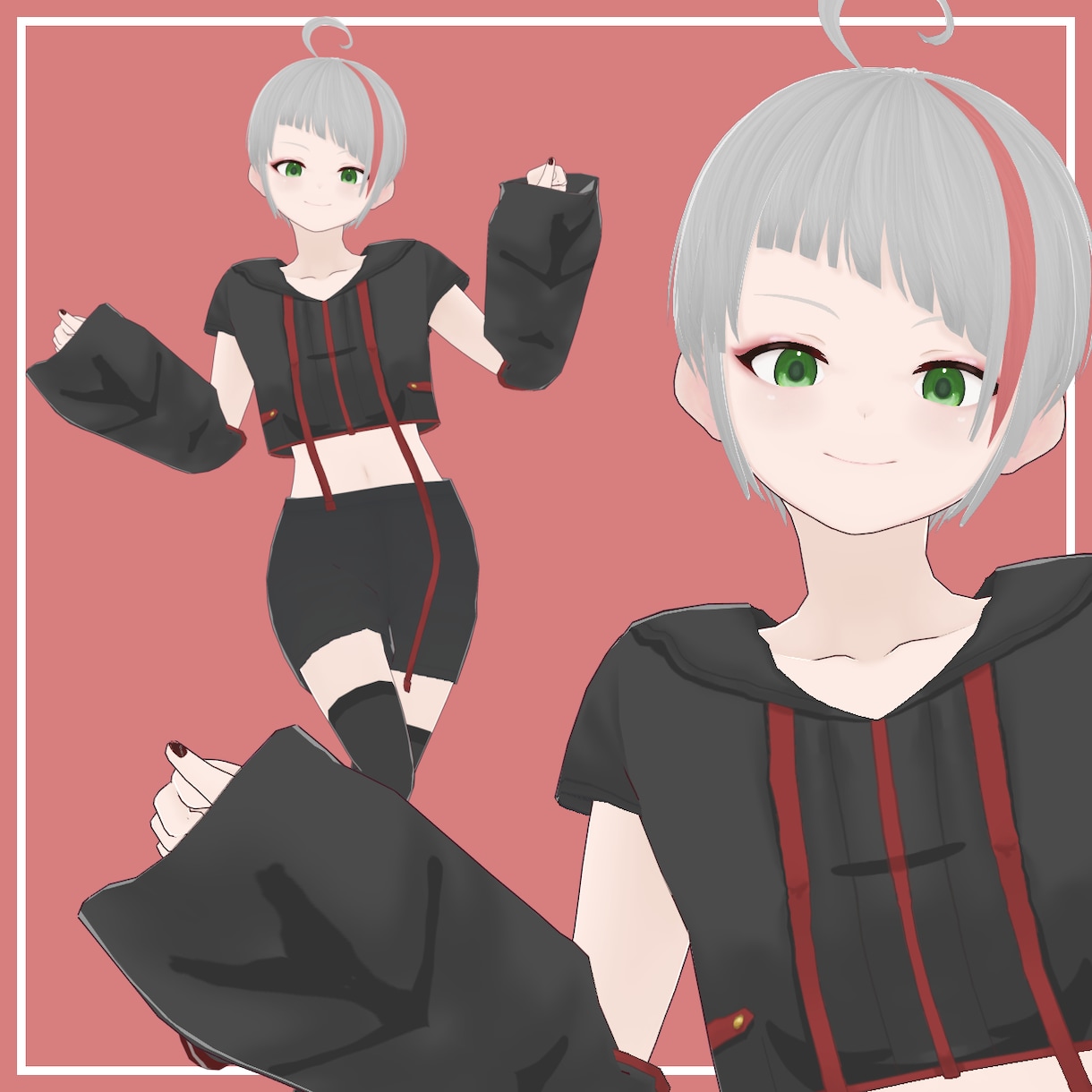 キャラデザ込み！オリジナル3Dモデルを作成します 相談しながら可愛いアバターを一緒に考えましょう！ イメージ4