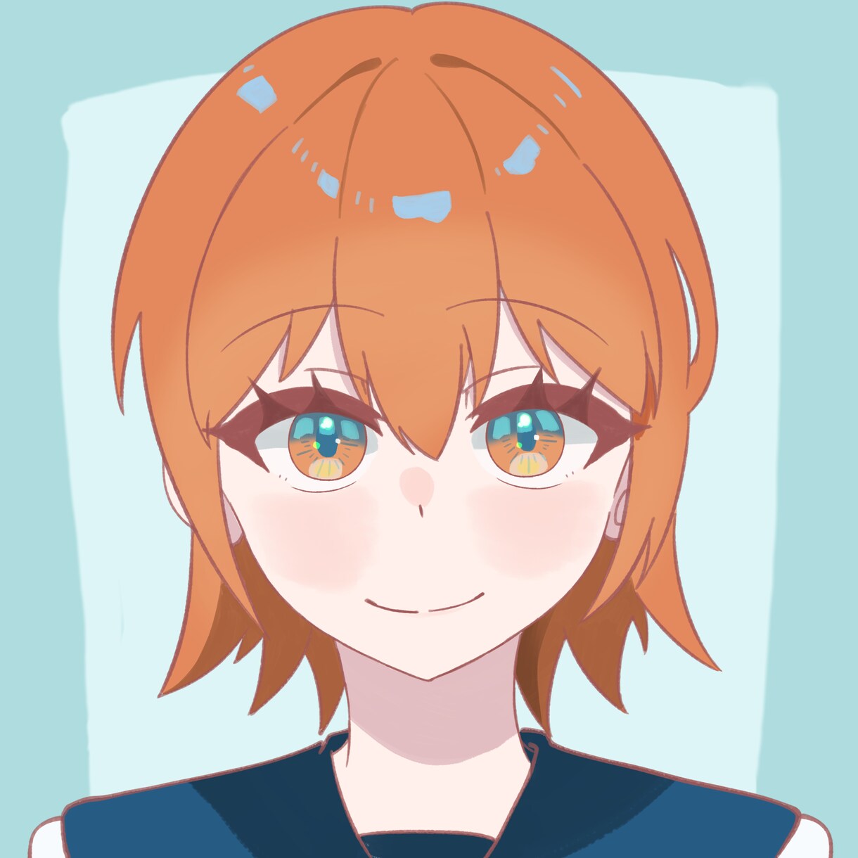 ゆるっとラフめなアイコン描きます 瞳が印象的でラフ感がかわいい！ イメージ2
