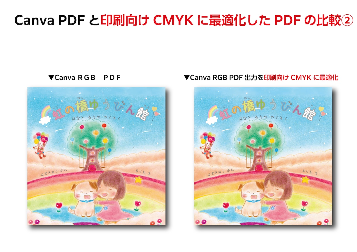 Canvaデータ CMYK変換いたします 「印刷業界歴30年」プロの技術でお手伝いいたします！ イメージ3