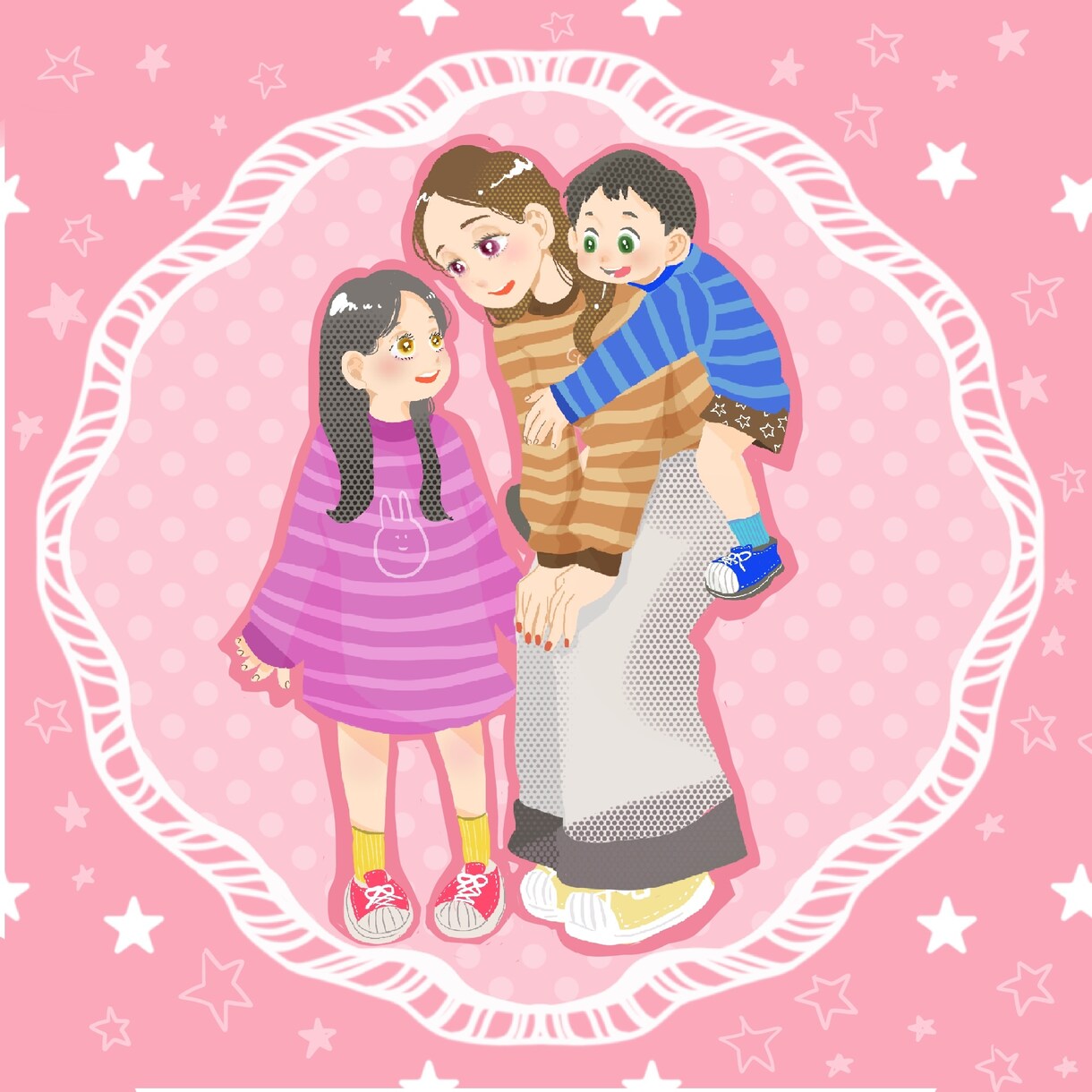 ポップ＋かわいいイラスト描きます 即日〜7日のスピード納品致します！ イメージ4
