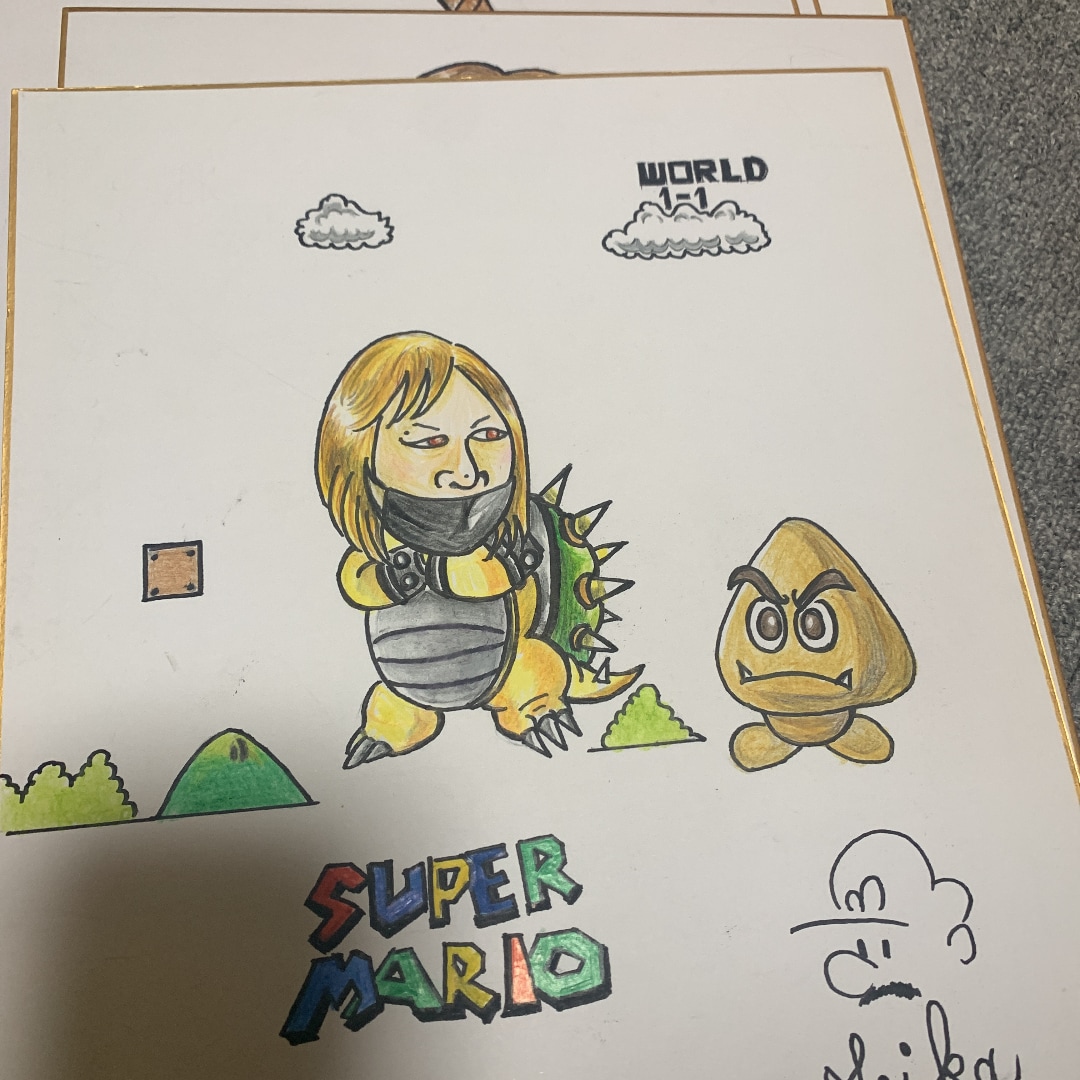1枚しかない似顔絵お書きしますます ちょけた笑いありの似顔絵ニーズに出来るだけお答えします イメージ7