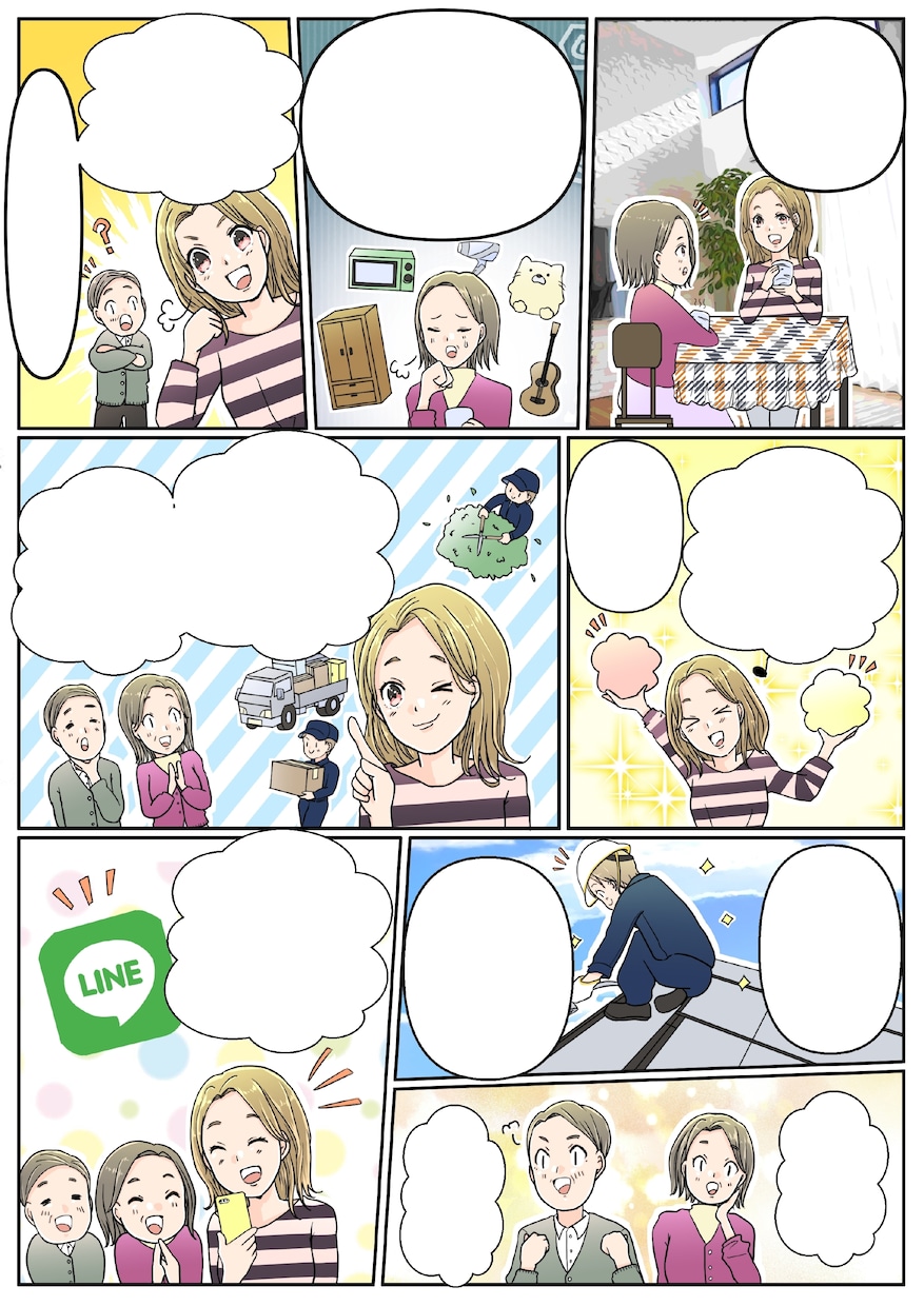広告・webに！カラー漫画描きます 読みやすくパッと目を惹く漫画描きます！ イメージ2