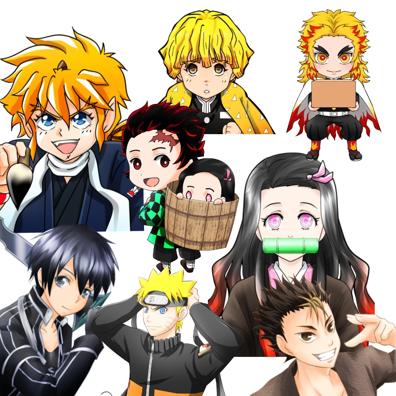 チビキャラ等のイラスト　描きます アイコン、グッズ、ブログ、youtube等に イメージ9