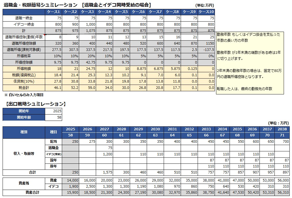 キャッシュフロー表等をかんたんに作成できます 老後貧乏にならないために今から将来設計しませんか。 イメージ10
