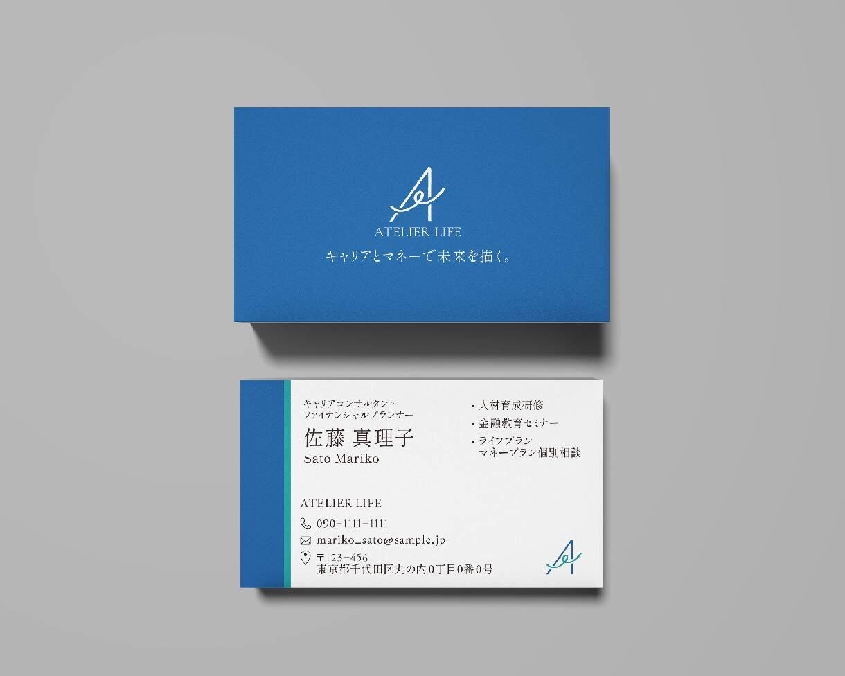 手描きロゴ、名刺のデザインセットを制作いたします 企業様、個人事業主様のロゴ制作実績があります。 イメージ7